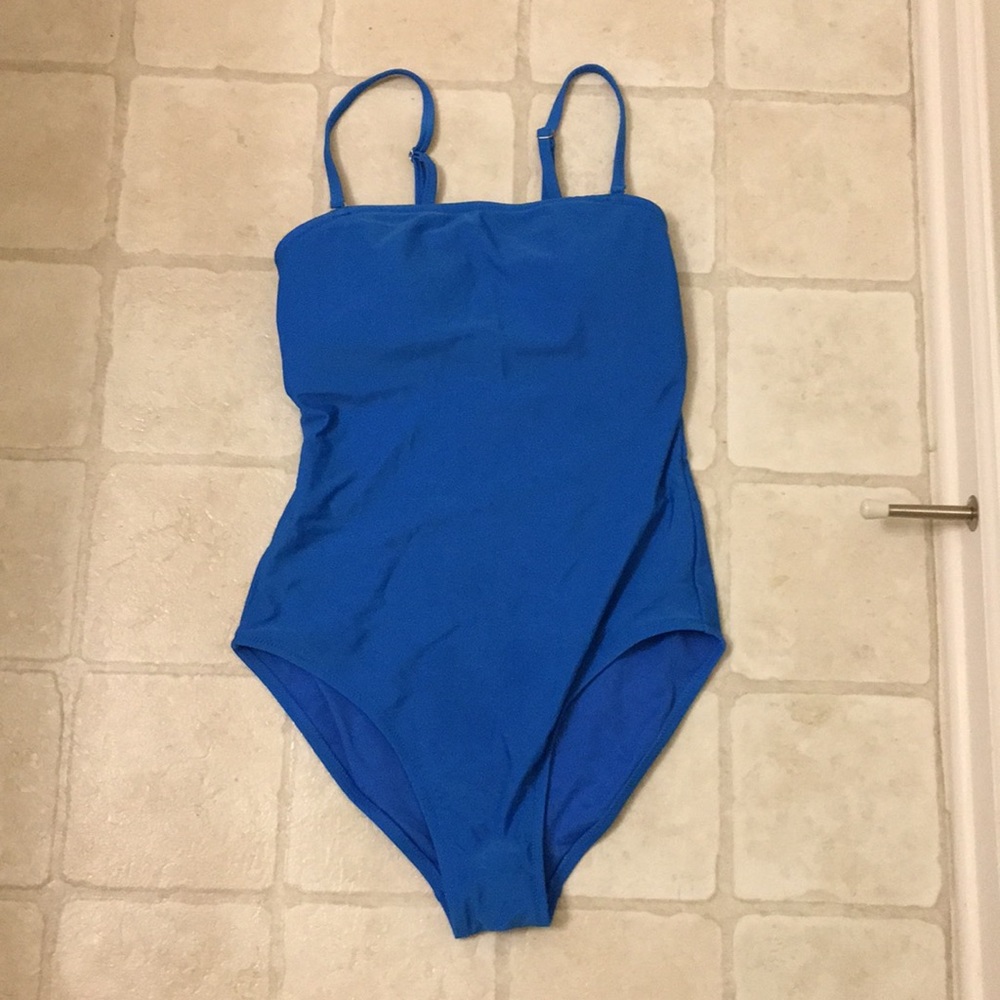 Blue swim suit